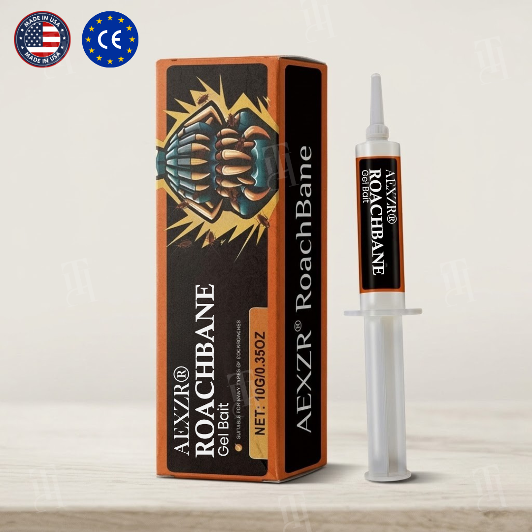 AEXZR® RoachBane Gel Bait🛡️🛡️ – La défense silencieuse et continue de votre maison contre les envahisseurs, 24h/24