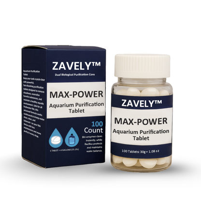 ZAVELY™ Tablette Purificatrice Max-Power pour Aquarium