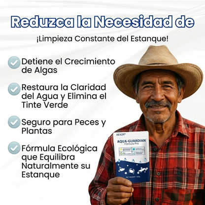 AEXZR® Aqua-Guardian Fórmula Pro🐟 ✨¡Del Verde al Cristalino en una Noche!⏱️