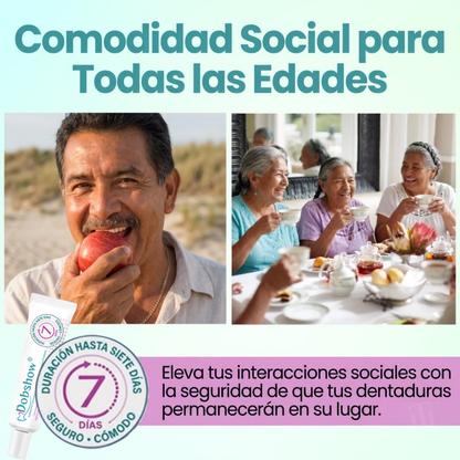 Dobshow® Adhesivo Termoplástico para Dentaduras Postizas🔥 La Revolución de la Fijación de 7 Días: Ajuste Personalizado Activado por Calor que Elimina por Completo los Deslizamientos y el Desorden Diario.